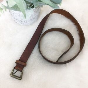 [Eddie Bauer] Genuine Leather Brown Belt